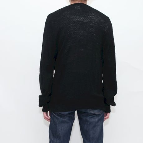 Vintage Acrylic Knit Cardigan