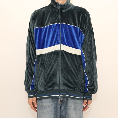 THE FOX COLLECTION Velour Track Jacket