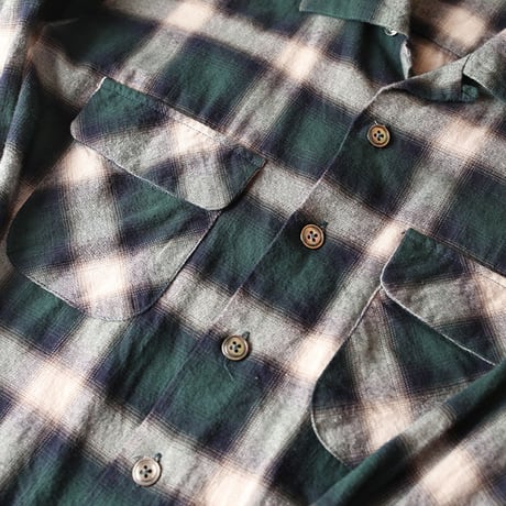 Ombre Check  L/S Shirt