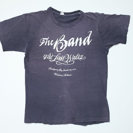 ザ・バンド ラストワルツTシャツ The Band Last Waltz T-Shirt