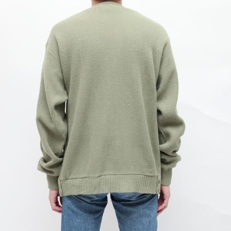 Vintage Acryl Knit Cardigan