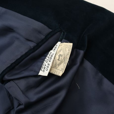 Vintage Burberry's Velour Tailored Jacket