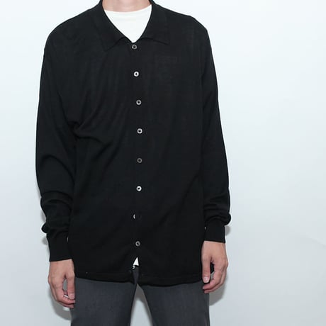 Silk Shirt Cardigan