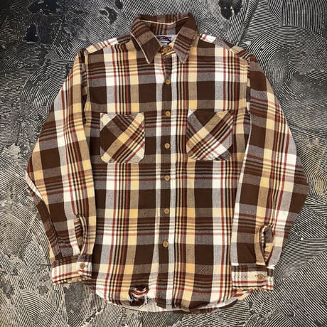 80s BIG MAC Cotton Heavy Flannel Shirt