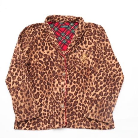 Lauren Leopard Pattern Pajama Shirt