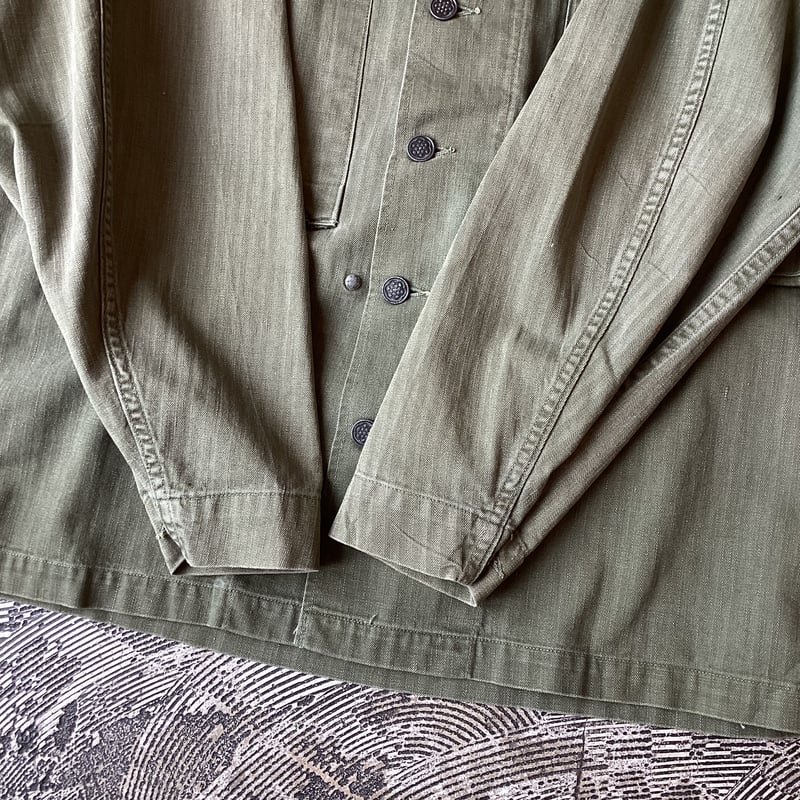 40s U.S.ARMY Military M-43 13Star HBT Jacket |