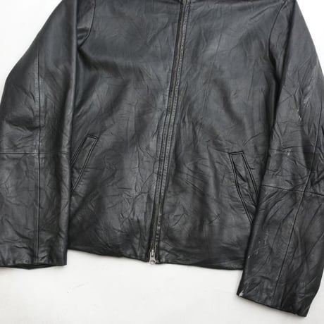 Eddie Bauer Black Lamb Leather Jacket