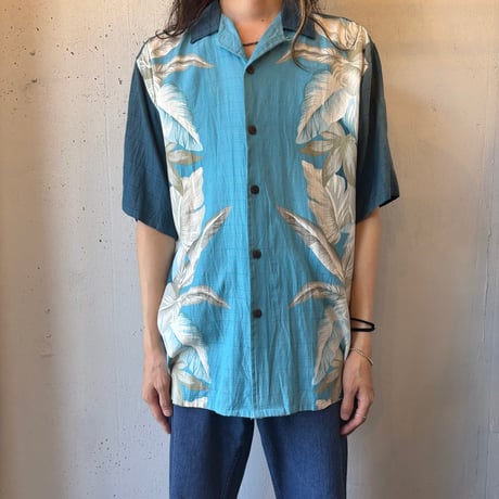 Silk Cotton Aloha S/S Shirt