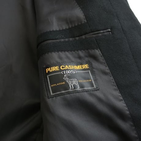 100% Pure Cashmere Chesterfield Coat