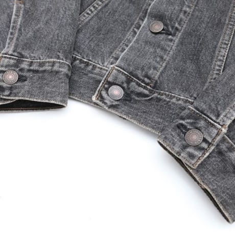 Levis 70505 Black  Denim Trucker Jacket