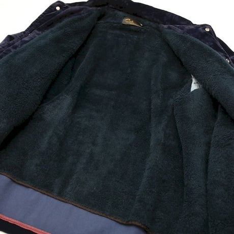 70's  Velour Boa Jacket Made In USA