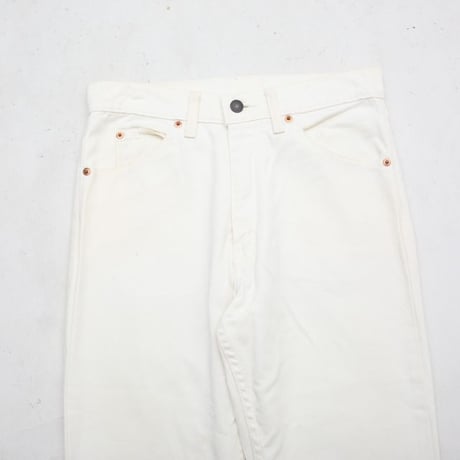 Levi's 517 White Denim Pants