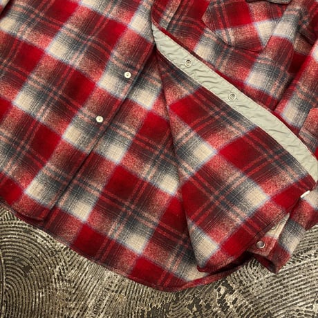 70s Pendleton Wool Western Shirt "HIGH GRADE WESTERN WEAR