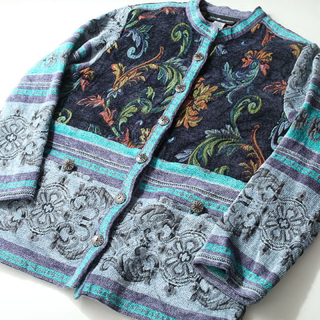 ジャガードジャケット funny Pattern Jacket