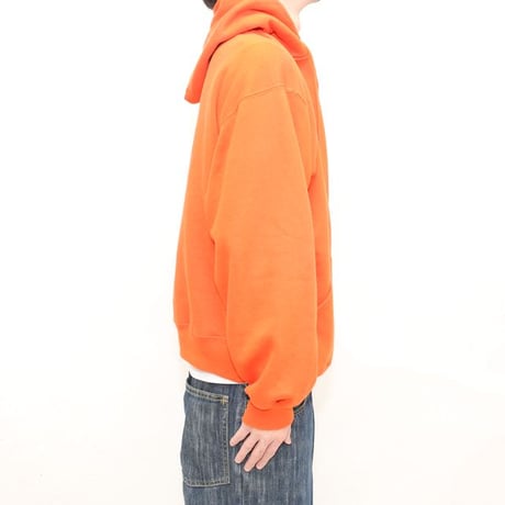 Russel Athletic Blank Sweat Hoodie Orange