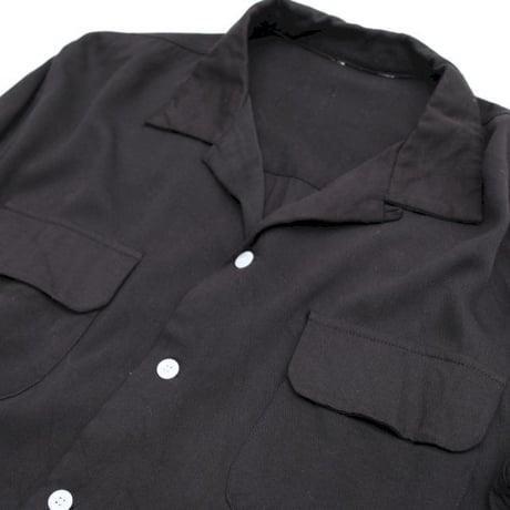 Black Rayon L/S Shirt
