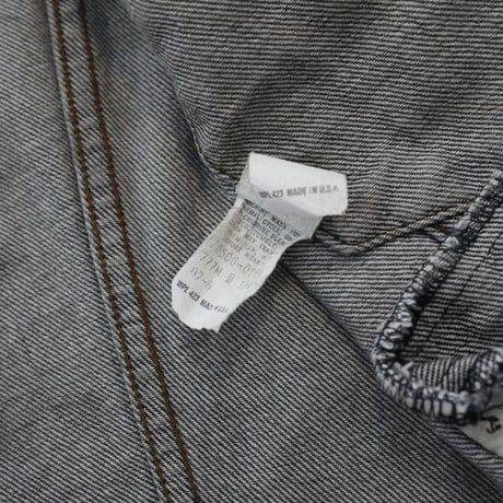 80's Levi's 70506-0259 Black Denim Jacket