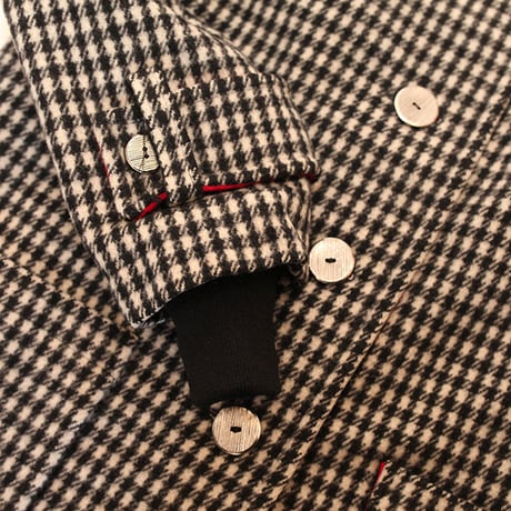 Hound tooth Wool Coat