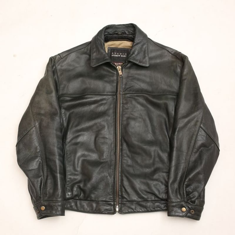 wilsons studio andrew marc”本革レザー jacket wilsons studio andrew marc”本革“ jacket