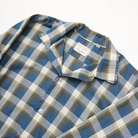 60-70's Open Collar Shirt