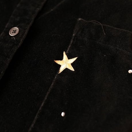 Embroidery Velour Shirt