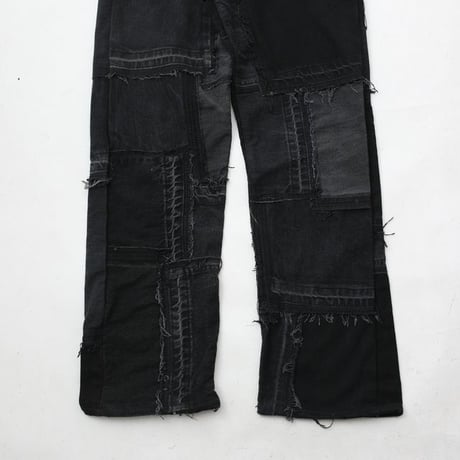 Levi's Patchwork Remake Black Denim Pants