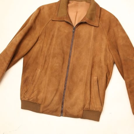 Euro Vintage Nubuck Leather Jacket