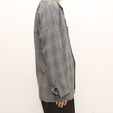 50s "Sportsman" Rayon Plaid Loop Shirt