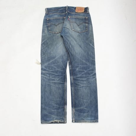 Levi's 501 Damage Denim Pants MADE IN USA