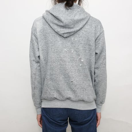 70-80s Discus Thermal Lined Full Zip Sweat Hoodie