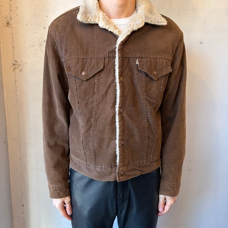 70s Levi's Corduroy Sherpa Trucker Jacket
