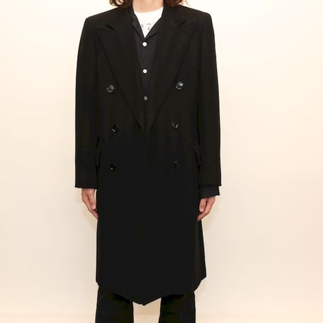 Double-Breasted Chesterfield Coat