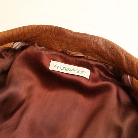 Andrew Marc Flight Leather Jacket