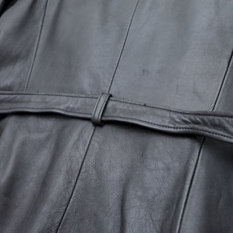 Leather Trench Coat