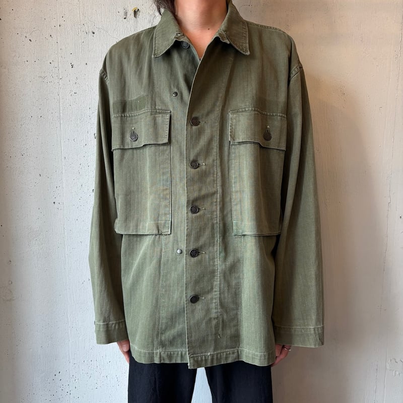 40s U.S.ARMY Military M-43 13Star HBT Jacket |