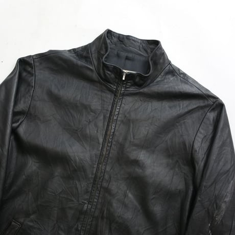 Eddie Bauer Black Lamb Leather Jacket