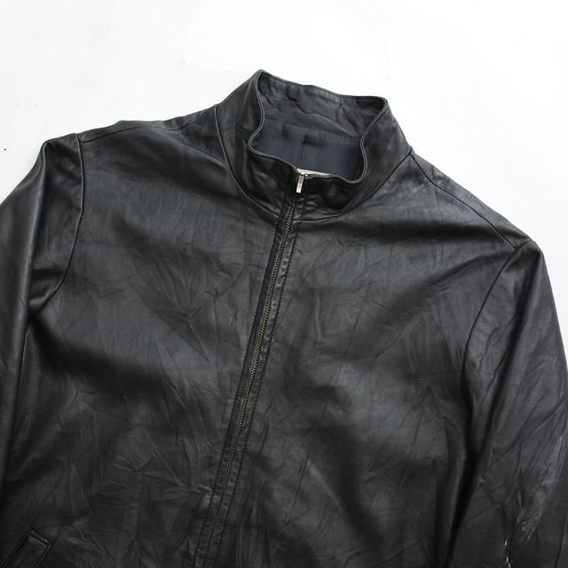 Eddie Bauer Black Lamb Leather Jacket | Strato