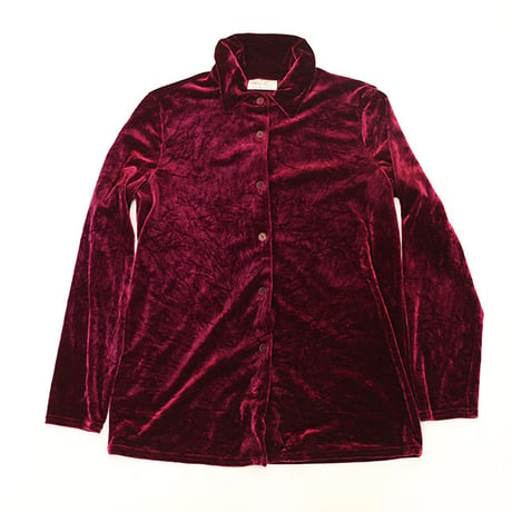 Red Velour L/S Shirt