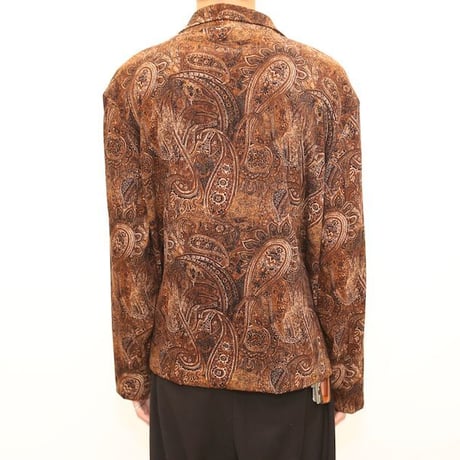 Vintage Paisley Pattern Loose Jacket