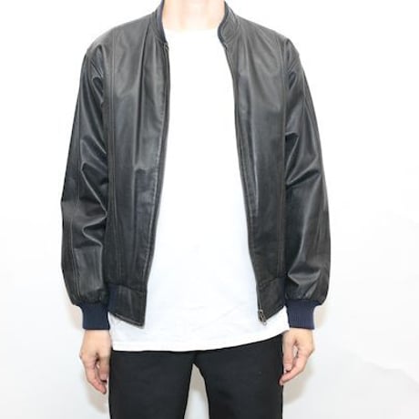 Vintage Single  Leather Jacket