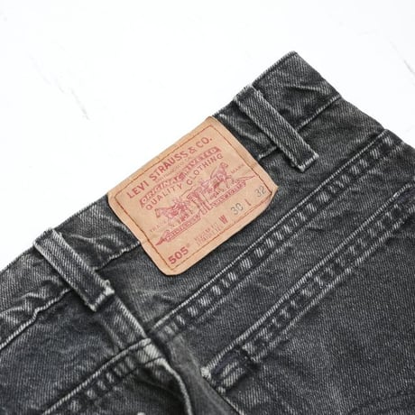 90s Levi's 505 Black Denim Pants MADE IN USA
