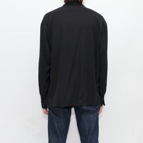 Black Rayon L/S Shirt