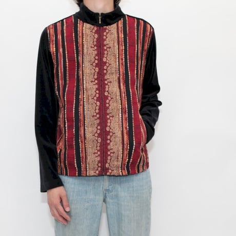 Embroidery Velour Jacket