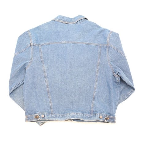 Vintage Denim Jacket Loose Silhouette