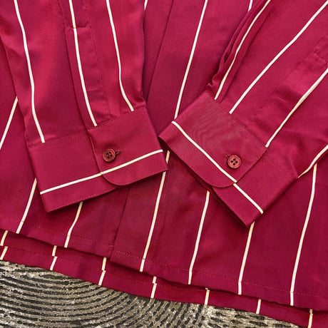 Silk Stripe L/S Shirt