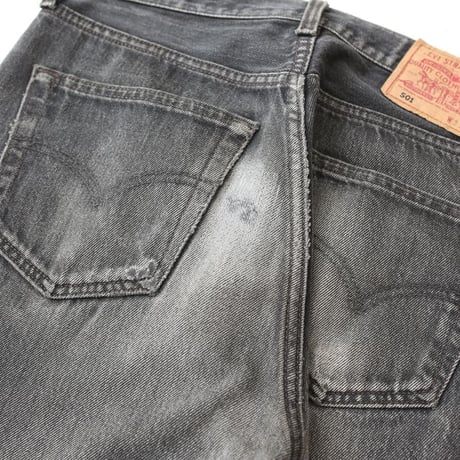 90s Euro Levi's 501 Black Denim Pants