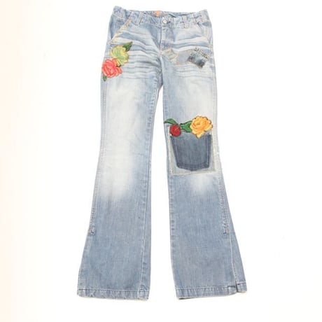 Vintage Custom Flared Denim Pants