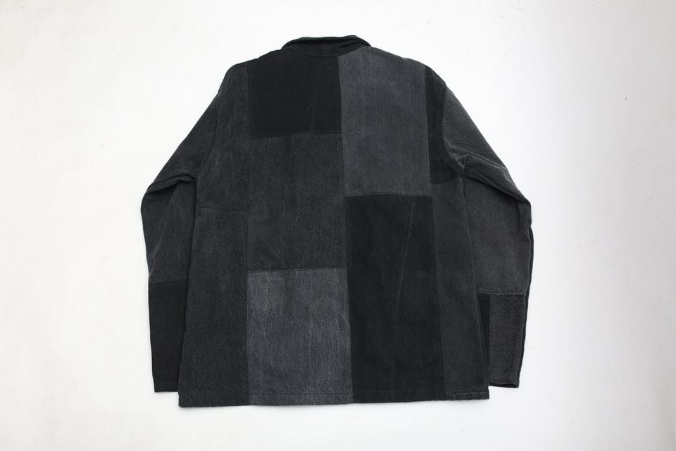 Carhartt Patchwork Remake Black Denim Jacket |