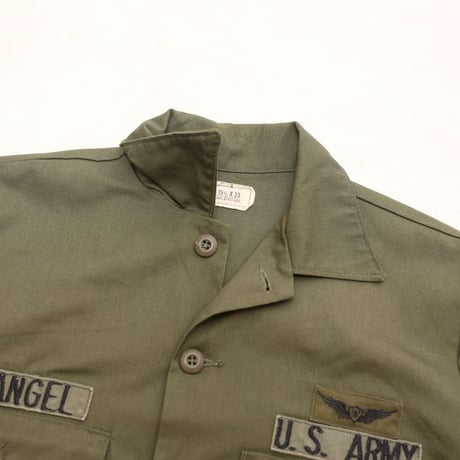 80s US.ARMY OG507 Utility Shirt