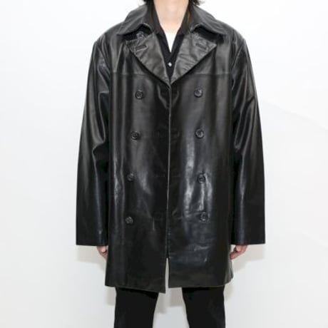 Black Leather Coat